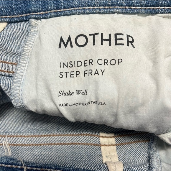 MOTHER x REVOLVE The Insider Crop Step Fray in Shake Well - Picture 11 of 15